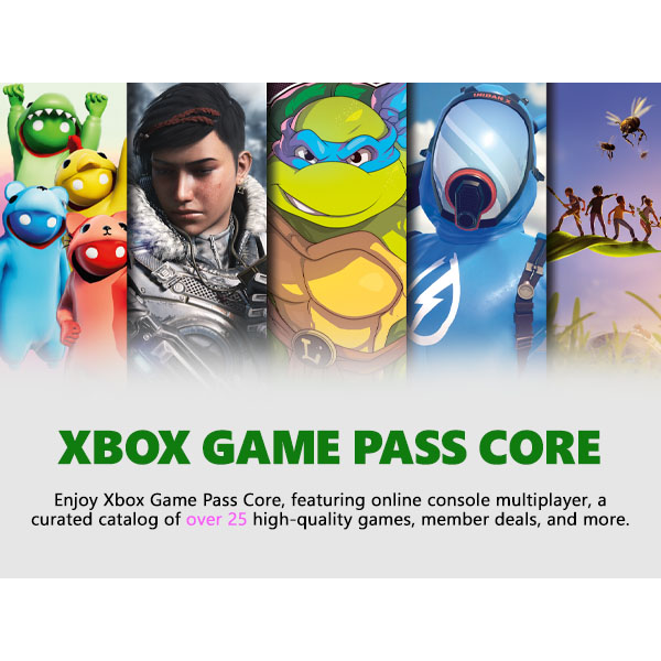 Xbox Game Pass Core  12 Month Membership