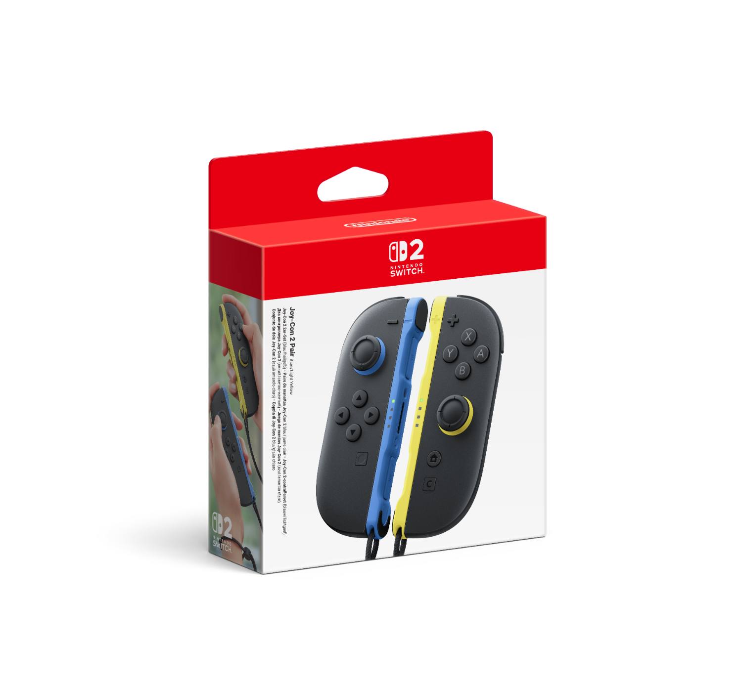 Joy-Con 2er-Set blau-hellgelb - Switch 2