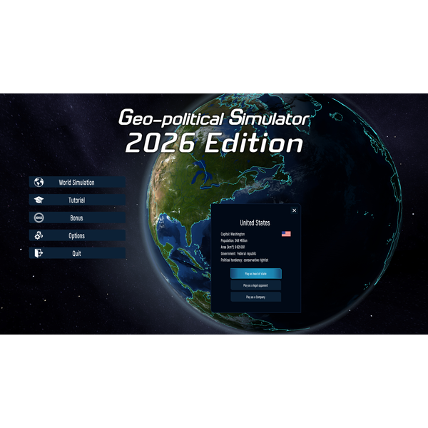 Geo-Political Simulator 2026 Edition (ROW)