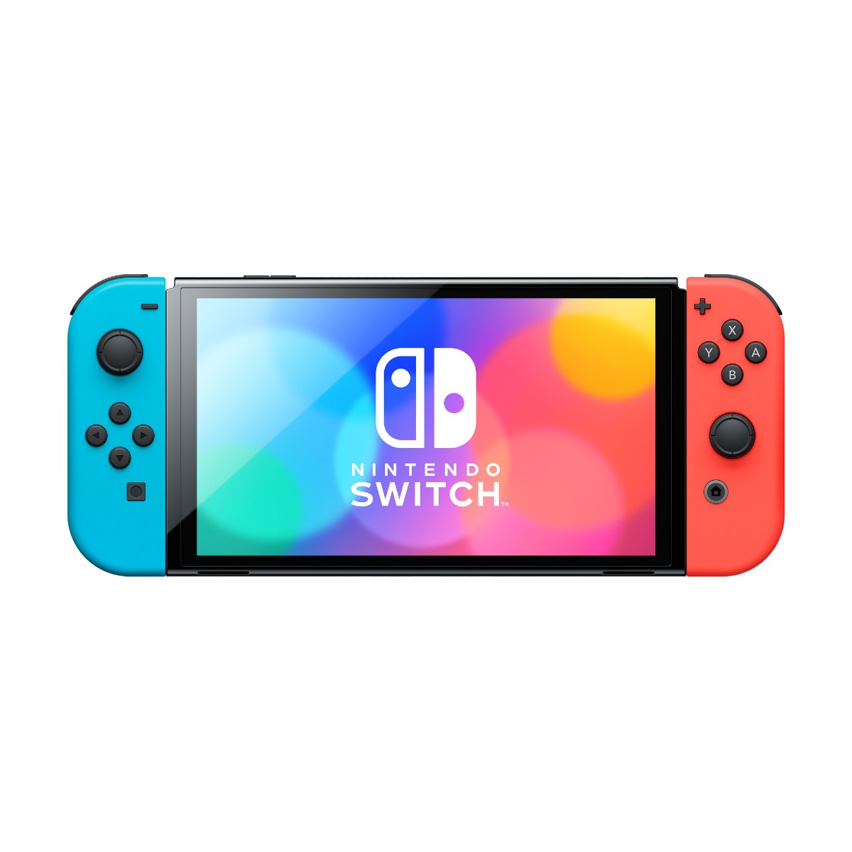 Switch Konsole Rot-Blau (OLED Modell) Neon-Rot/Neon-Blau