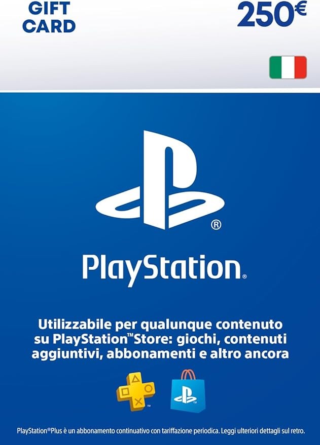 PlayStation Store Gift Card 250€ | Ricarica Portafoglio PSN 