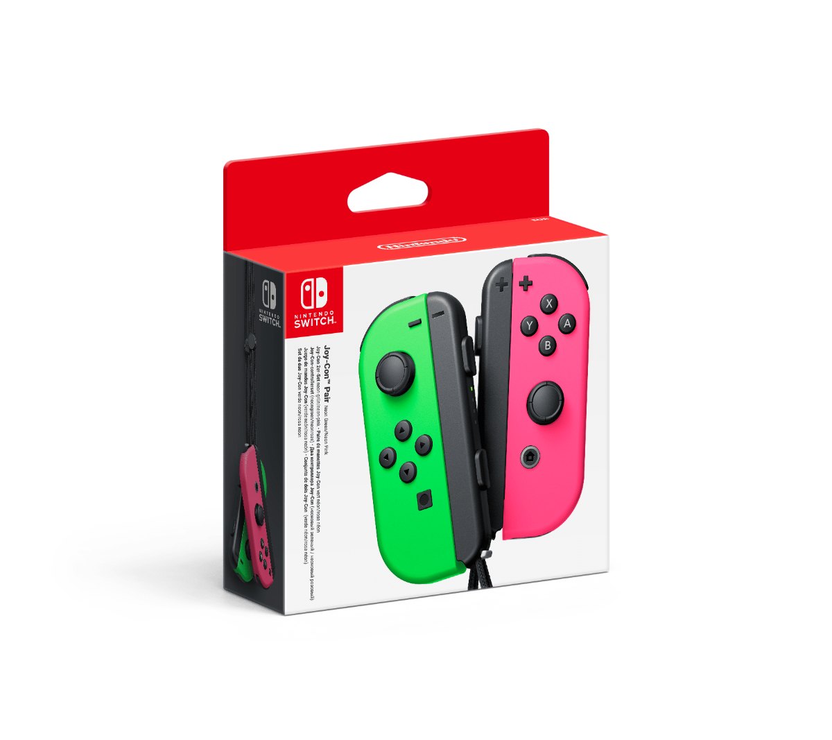Joy-Con 2er-Set Neon-Grün/Neon-Pink - Switch