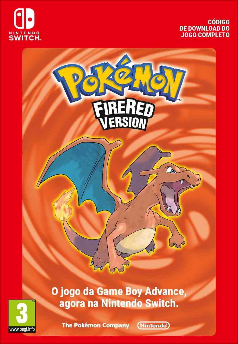 Pokémon FireRed Version Switch Download (Portuguese)