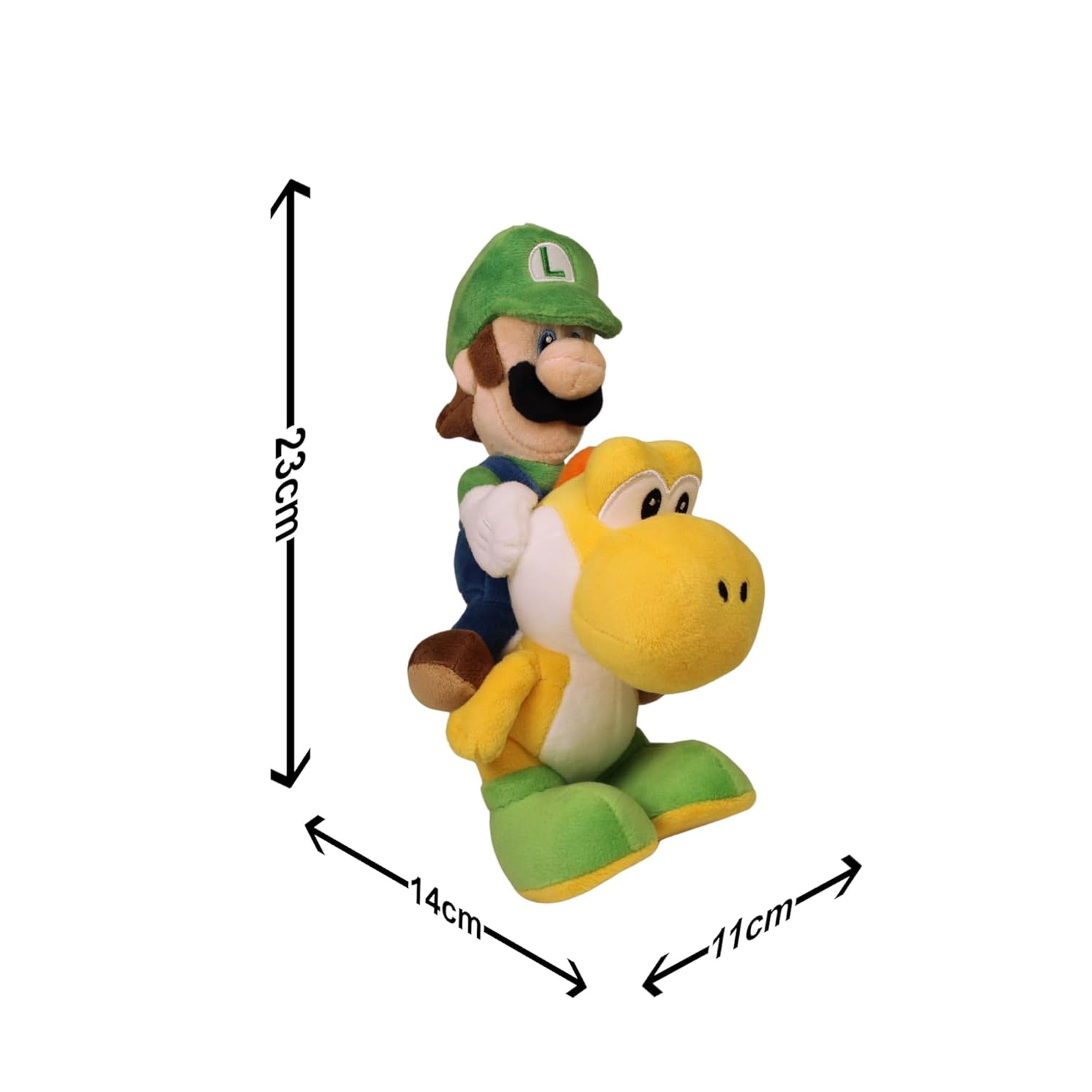 Nintendo Luigi & Yoshi 22cm
