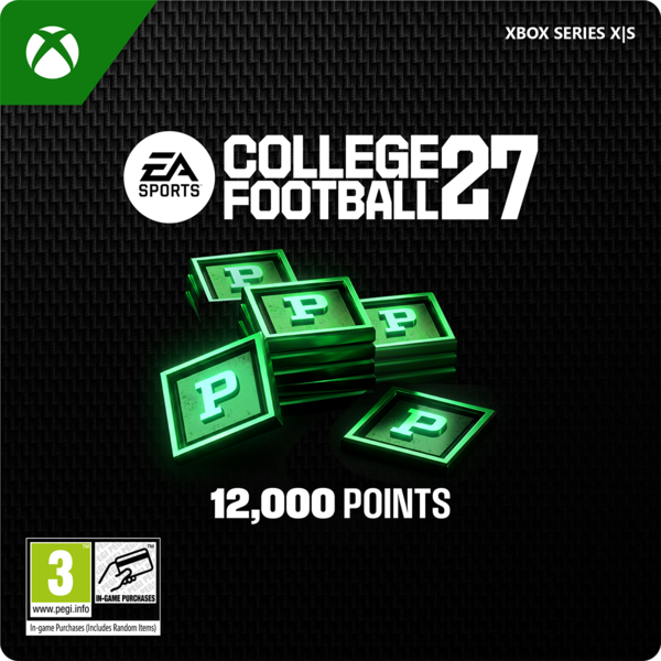 Ea Sports College Football 27 12,000 Points Pack - Xbox Series X - Xbox Series S