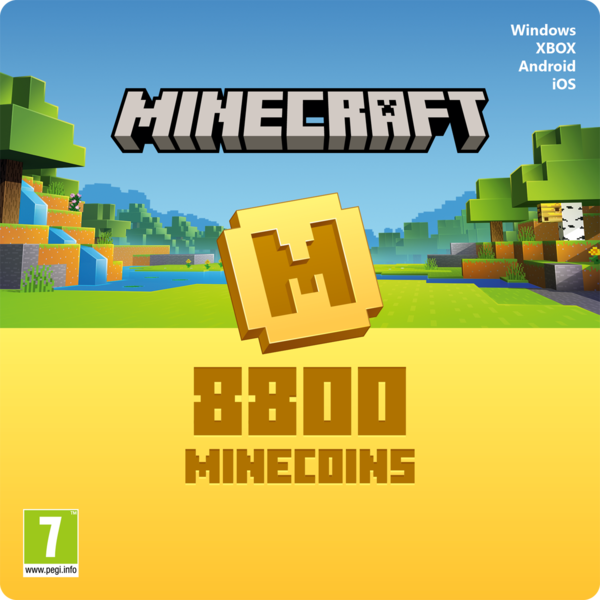 Minecraft Minecoins: 8800 Coins -