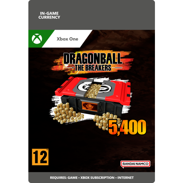 DRAGON BALL: THE BREAKERS - 5400 TP Tokens