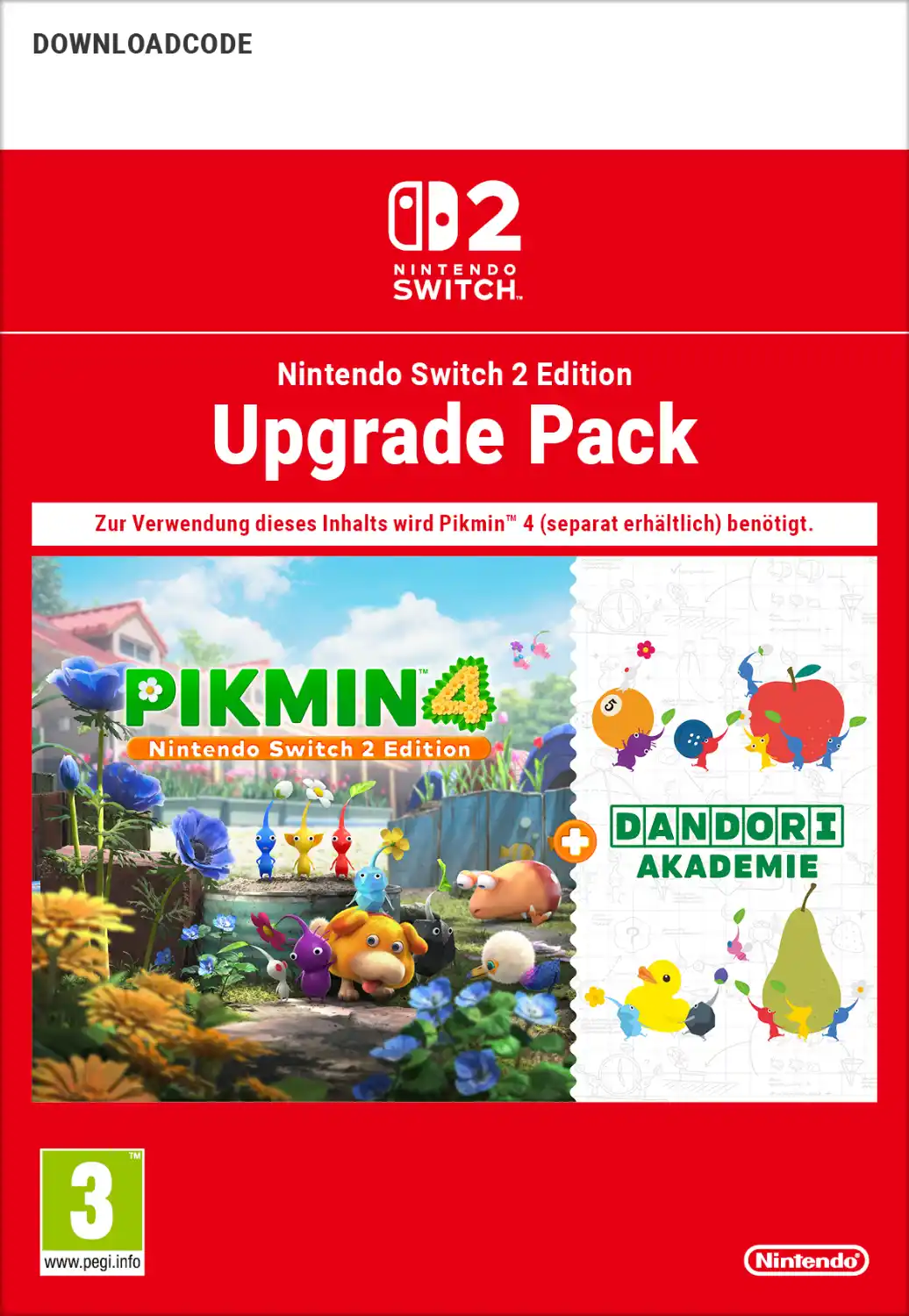 Pikmin 4 – Nintendo Switch 2 Edition + Dandori Academy Upgrade Pack - Switch 2 (UK - EU ) Download