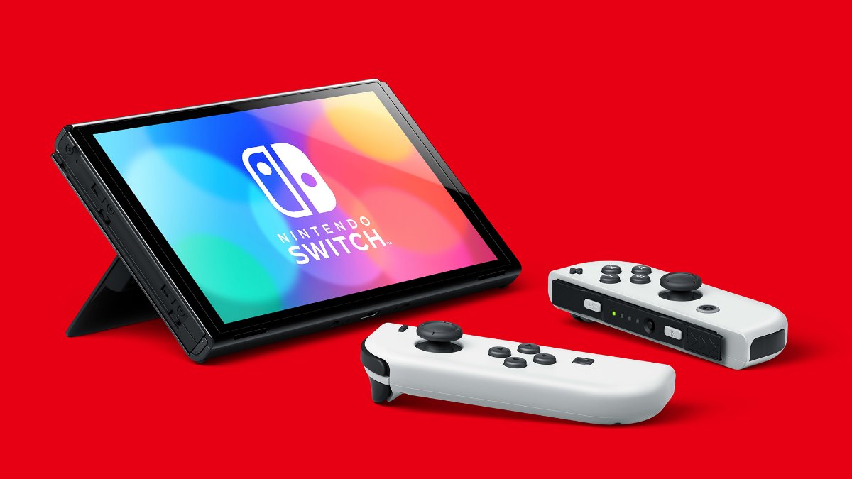 Switch Konsole Weiss (OLED Modell)