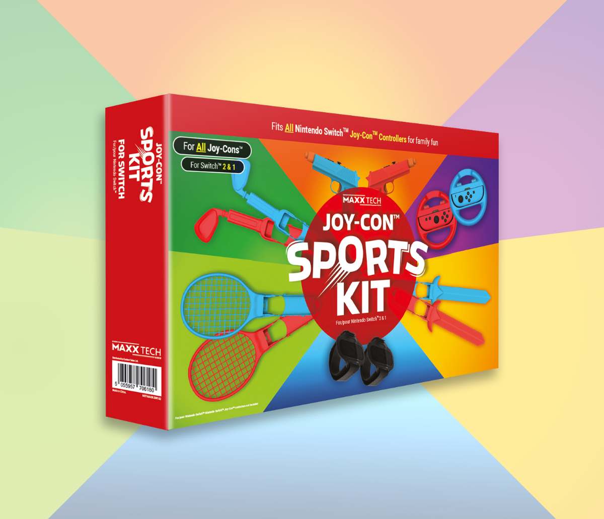 Maxx Tech Joy-Con Sports Kit - Switch