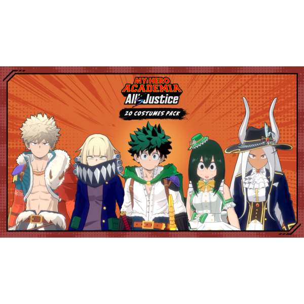 My Hero Academia: Alls Justice - 20 Costumes Pa