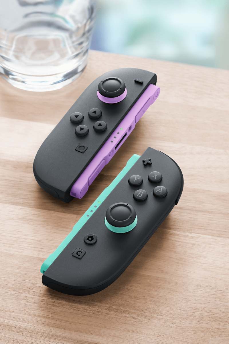 Joy-Con 2 2er-Set violett/grün, hellviolett/hellgrün