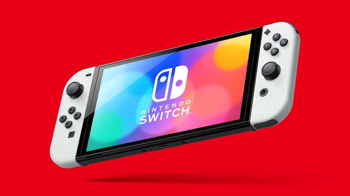 Switch Konsole Weiss (OLED Modell)