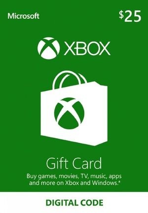 Xbox Gift Card $25 - Xbox Series X | S - Xbox One