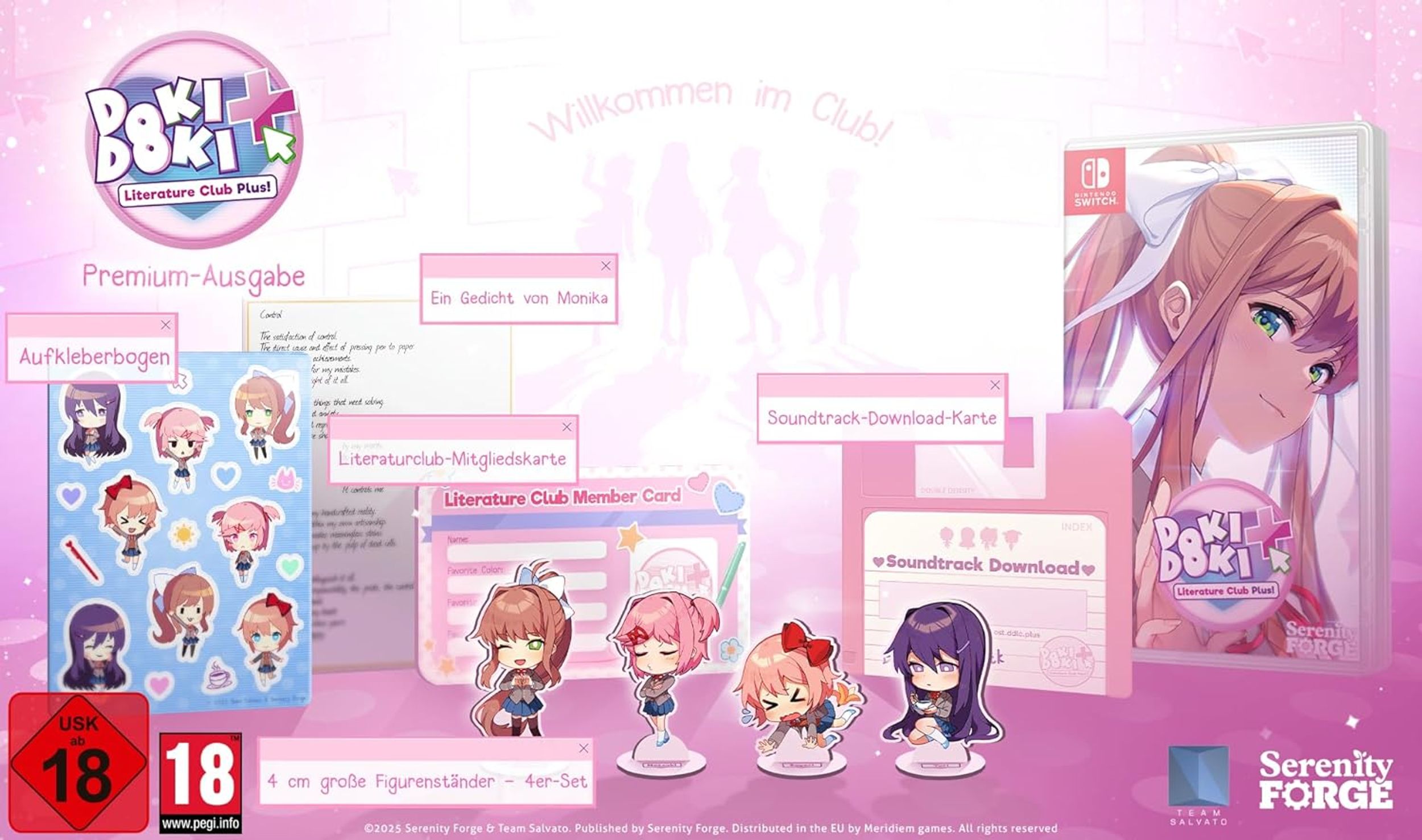 Doki Doki Literature Club Plus! - Switch