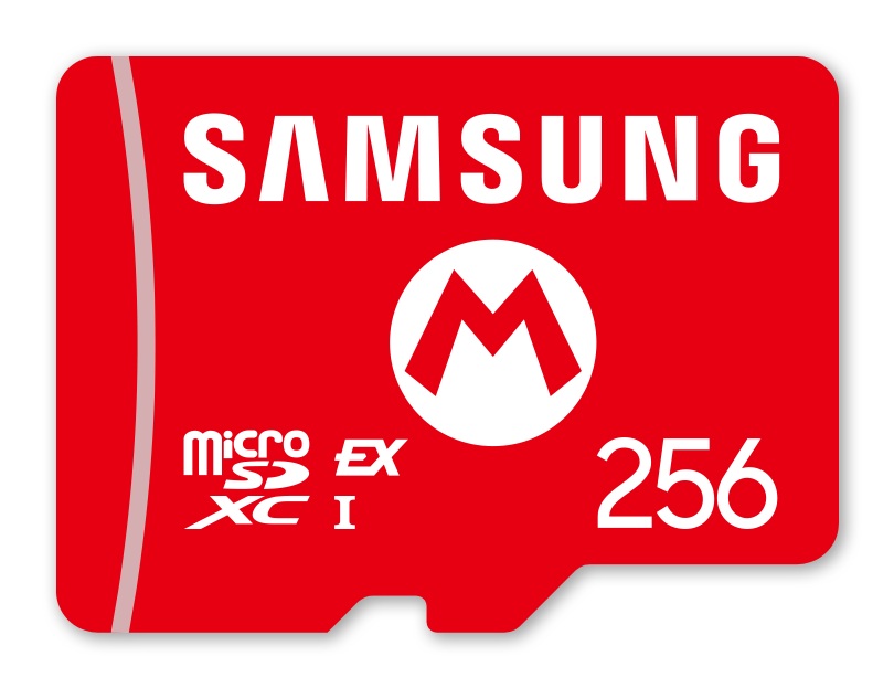 Samsung microSD EXPRESS Card 256 GB im Mario Design