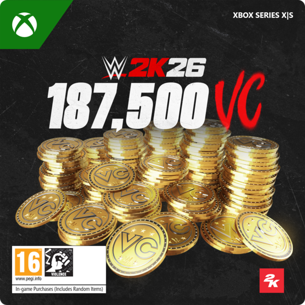 WWE 2K26 187,500 Virtual Currency Pack