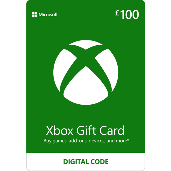 Xbox Gift Card £100 -Xbox Series X | S - Xbox One