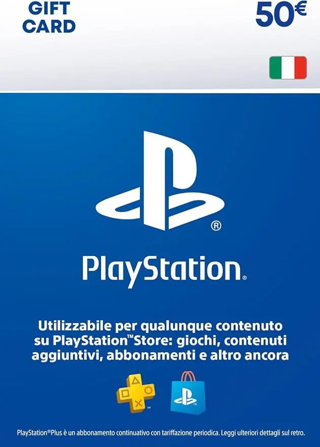 PlayStation Store Gift Card 50€ | Ricarica Portafoglio PSN 