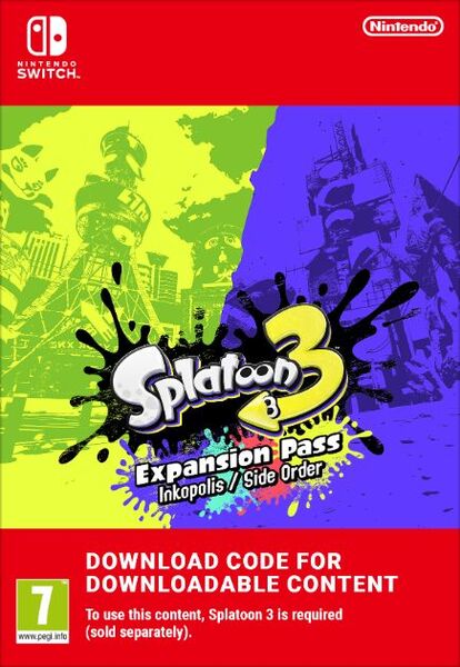 Splatoon 3 Expansion Pass Switch ( Uk - EU)