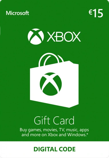 Xbox Gift Card €15 Xbox Series X | S - Xbox One Europe
