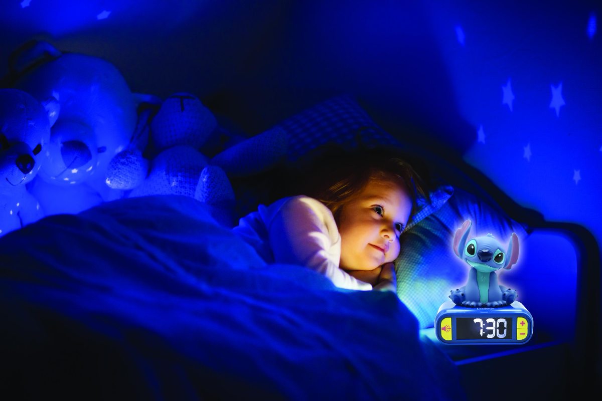 Disney Stitch Digital Alarm Clock